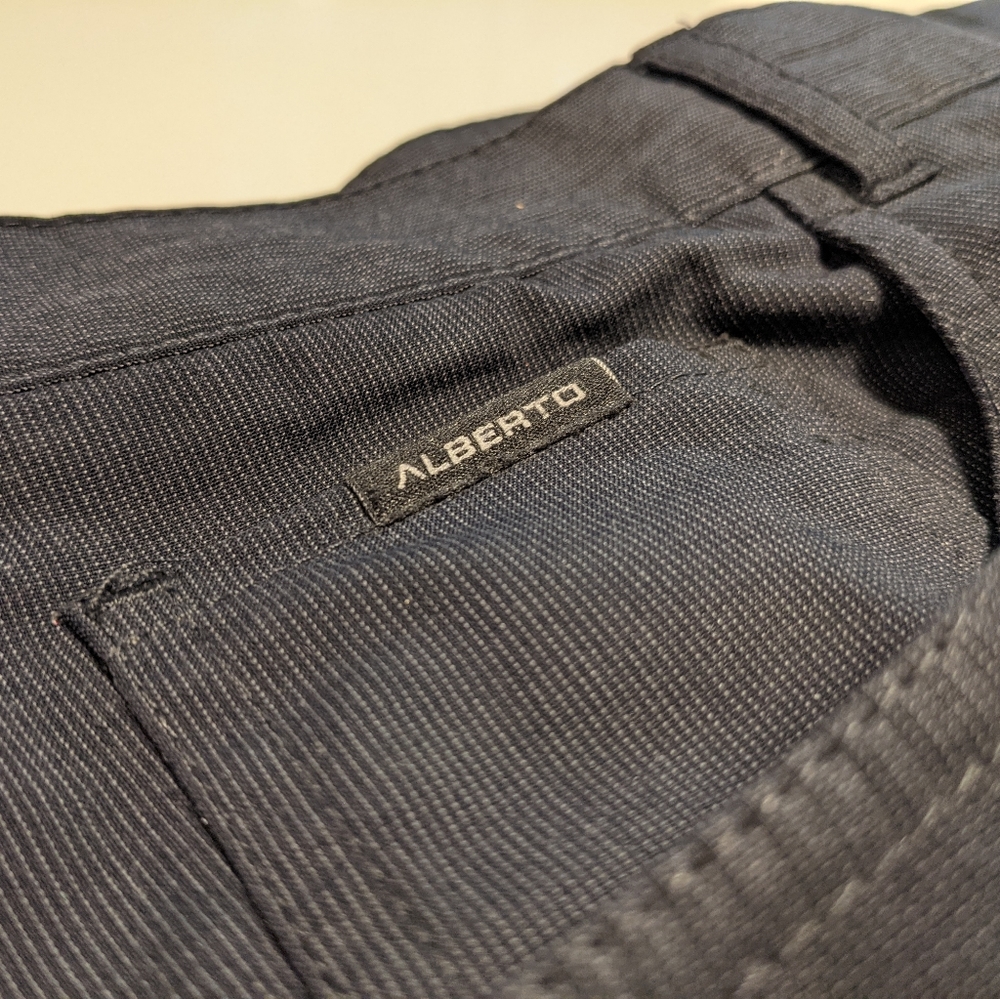 Alberto Ceramics Pinstripe comfort fit size 50